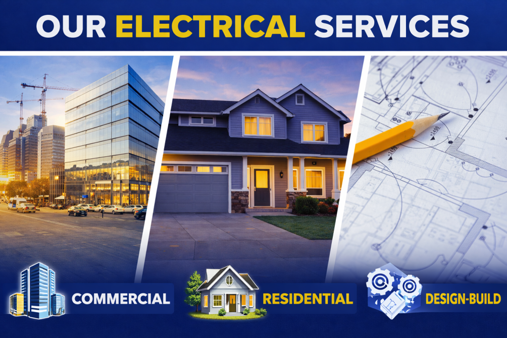 Commercial, residential, and design-build electrical services provided by TYFAR Electric Inc. across Ottawa