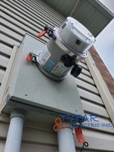 Safe, utility-approved GenerLink installation for backup power. GenerLink meter base installed for portable generator connection in Ottawa